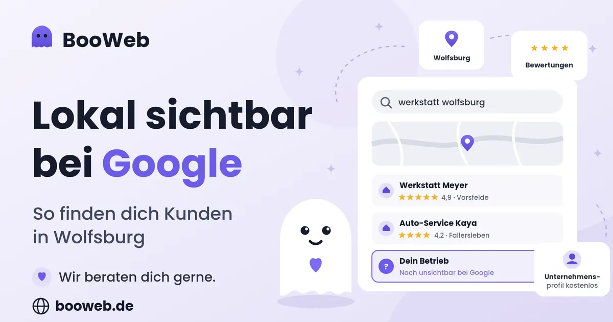 Bei Google unsichtbar? So wird dein Betrieb in Wolfsburg lokal gefunden